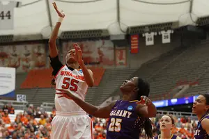 Bria Day played a career-high 28 minutes and helped Syracuse to the first Sweet 16 in program history.
