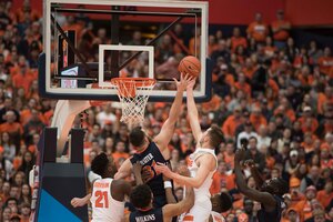 Tyler Lydon scored only six points, but his defensive contributions proved pivotal as he racked up six rebounds, three blocks and two steals.