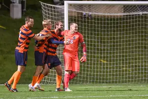 In Syracuse's shutout victory, Orange keeper Hendrik Hilpert ended the game with five saves on Friday.