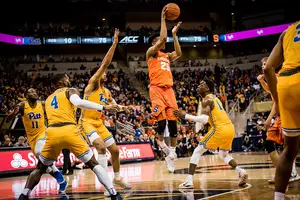 Tyus Battle went 2-for-13 on Saturday in a shaky Syracuse performance. But the Orange got the win.