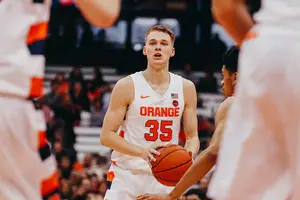 Sophomore Buddy Boeheim is averaging 13.4 points per game.