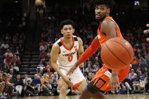 Quincy Guerrier picked up three fouls in his first 13 minutes off the bench, but also keyed a defensive performance that lifted Syracuse over the Cavaliers.