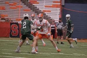 Peter Dearth — Syracuse's short-stick defensive midfielder — helped limit Binghamton to just four goals one week after the Orange gave up 14 to Colgate.