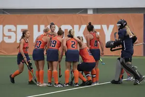Syracuse scored a goal against Wake Forest in the 49th minute, lifting the Orange to a 2-1 win.