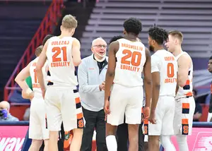 Kamari Lands (not pictured) committed to Syracuse on Tuesday. He's a four-star Class of 2022 recruit.