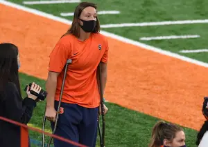 Hawryschuk was SU's leading scorer in 2018, 2019 and 2020. 