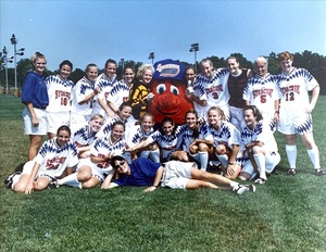 Syracuse women's soccer played its first game on Aug. 31, 1996 against the University of Buffalo.