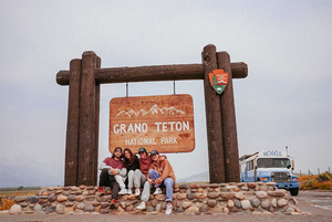 Beanie took these friends to multiple bucket list locations, including Grand Tetons and Yellowstone National Park.
