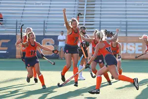 Syracuse stayed undefeated in conference play after a 7-2 win over Duke. 