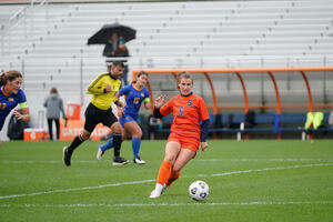 Syracuse gained its first lead over an ACC opponent of the season, but it still fell by two goals to Pitt. 