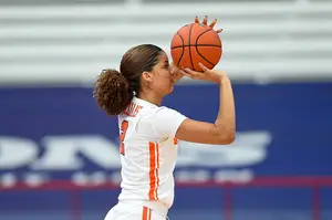 Priscilla Williams led the team with 34 3-pointers made last season. 