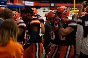 Luke Benson was used sparsely during his three-year career at Syracuse under head coach Dino Babers. 