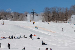 The 4-Week Ski and Snowboard Program at Labrador Mountain is just one of many winter sports activities offered by the Barnes Center at the Arch.