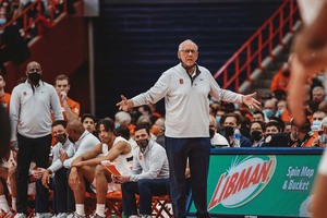 Jim Boeheim has said he's much more comfortable not wearing a suit during games.