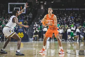 Syracuse made just six 3-pointers in its 10-point loss to Notre Dame. 