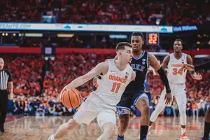 Syracuse finished the regular season below .500 for the first time under Jim Boeheim.