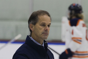 Paul Flanagan took over as head coach of Syracuse's ice hockey program in 2008.