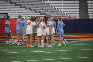 No. 4 Syracuse looks to rebound from a 14-12 loss to No. 1 North Carolina on Saturday.