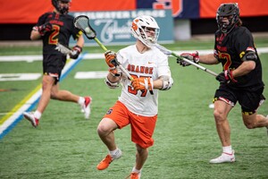 After splitting faceoff duties in the first game of the year, Jakob Phaup took 401 consecutive faceoffs to end the season.