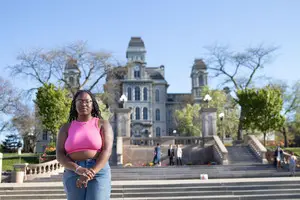 Tamia Parsons experienced exclusion as a Black and gender non-conforming student, but they look to the future and will forever cherish their memories at SU.