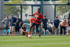 Nathan Opoku recorded six shots while the No. 24 Fighting Irish only took three all match.