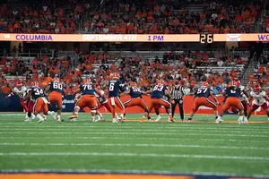 The last time Syracuse beat Virginia was in 1977 and the last time the two played, the Orange lost in a triple-overtime thriller. Now, equipped with a more pass-centric offense, Syracuse will look to even the all-time series on Friday