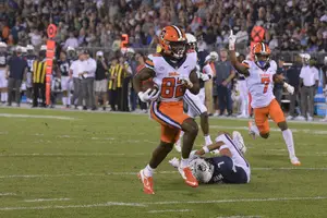 Syracuse got back in the win column with a 32-23 win over Boston College behind 26 fourth-quarter points.