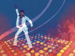 In “Saturday Night Fever” John Travolta delivers a truly memorable performance, both acting and dancing.
