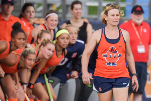 Ange Bradley announced her retirement as Syracuse's field hockey coach in December. She remains the only coach to ever lead an female SU program to a national title.