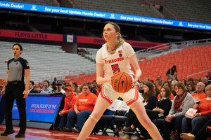 Woolley recorded her fourth consecutive game with at least 15 points, scoring 20 in Syracuse’s win over Boston College
