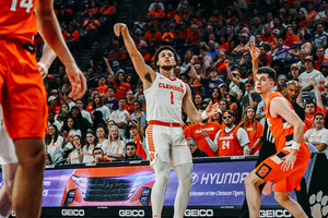 Chase Hunter recorded a double-double and Hunter Tyson notched 29 points as Clemson handed Syracuse its second straight loss by at least 18 points 