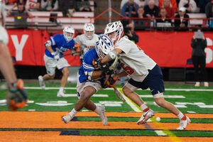 Syracuse's defense wilted in the second half and lost 14-13 in overtime despite a six-point day from Cole Kirst. 