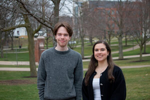 Newly-elected Student Association President William Treloar and Executive Vice President Yasmin Nayrouz will begin the transition into their new executive positions after serving in SA since their 2020-2021 freshman year. They hope to further develop the relationship between the student body and SA through various initiatives on campus. 