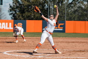 Knight didn’t allow a hit in five innings of work, recording the 11th no-hitter in SU history and the first since 2018