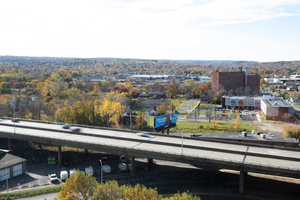 The $2.25 billion Interstate 81 Viaduct Project will replace the Almond Street viaduct with a community grid of surface-level streets and a business loop. 