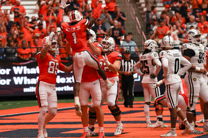 Syracuse lost Oronde Gadsden II during its second offensive drive. However, the Orange totaled more than 30 points in the first half for the second game running to clinch a 48-7 victory over Western Michigan