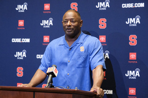 Syracuse head coach Dino Babers discussed Syracuse's offensive struggles along with injury updates ahead of its game against Boston College. 