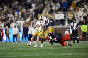 Syracuse committed costly penalties and turnovers in its 31-22 loss against Georgia Tech, leaving it with one more chance at a bowl game appearance. 