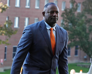 Syracuse head coach Dino Babers is out after eight seasons, according to a statement by Director of Athletics John Wildhack. Babers was 41-55 at the helm, leading SU to two winning seasons.
