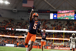Damien Alford finished with 126 receiving yards and two touchdowns after Syracuse displayed a more-efficient passing attack in a 35-31 win over Wake Forest.