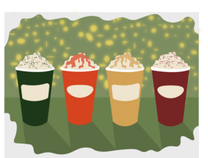 From cherry whipped cream to maple syrup drizzle, enjoy holiday drinks from Syracuse-based coffee shops. Get one last kick of caffeine before finals. 
