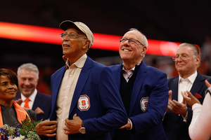 Dave Bing’s nonprofit, Bing Youth Institute, has mentored young underprivileged Black men in Detroit, with a 100% graduation rate. He was inducted by Jim Boeheim into Syracuse's Ring of Honor on Jan. 27.
