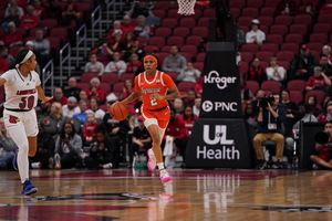 Dyaisha Fair finished with a game-high 28 points against Louisville, but the Cardinals stalled her for multiple long stretches, leading to their win over SU.