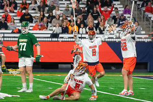 No. 9 Syracuse faces an early test against Colgate, which is coming off a shocking upset of No. 4 Penn State to open the season. 