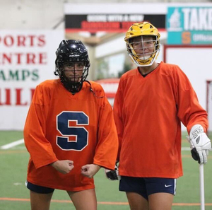 In the year-and-a-half since graduating as Syracuse’s all-time goals leader, Emily Hawryschuk has committed herself to growing the game of lacrosse in CNY.