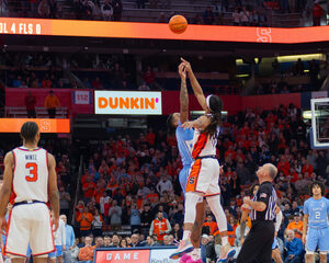 After defeating NC State on the road on Feb. 20, Syracuse returns to the JMA Wireless Dome to host Notre Dame.