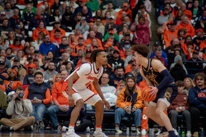 Despite coming out with a win over Notre Dame, Syracuse struggled with the Fighting Irish's pace in the second half. 