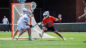 No. 7 Syracuse allowed North Carolina to score five unanswered goals in the second half, but the Orange staved off the Tar Heels' late comeback attempt.