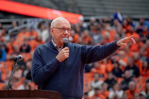 Former Syracuse University men’s basketball coach Jim Boeheim, along with four others, will be presented an honorary degree during the university's May 2024 commencement ceremony.
