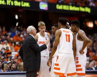 As a whole, Syracuse shot just under 50 percent from the field.